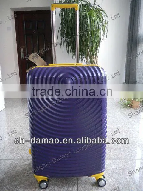 your best choice !!! alibaba china new product 2015 100% PC cabin size costom made luggage trolley