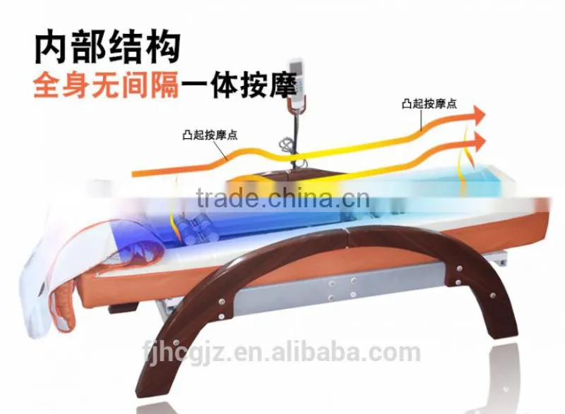 full body Thermal jade massage bed 9 roller
