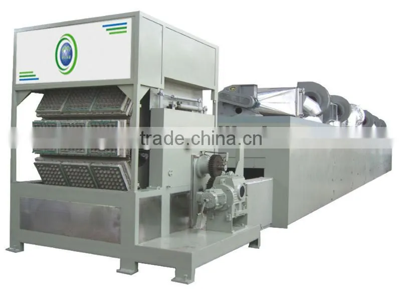 HGHY molded pulp egg packaging machine for paper pulp tray making