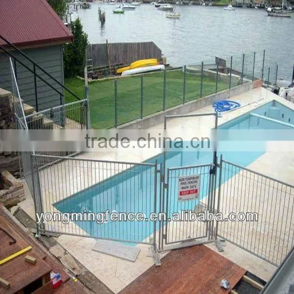Ali gold supplier galvanized Temporary Swimming Pool fence / Safety Pool fence/Temporary pool fencing