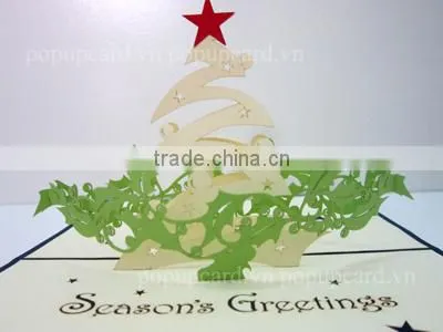 Wedding church greeting 3d handmade card