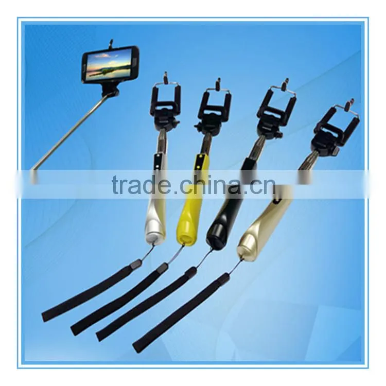 2015 newset custom selfie stick Wireless Self Camera Monopod,Wireless Self Timer zoom extendable monopod