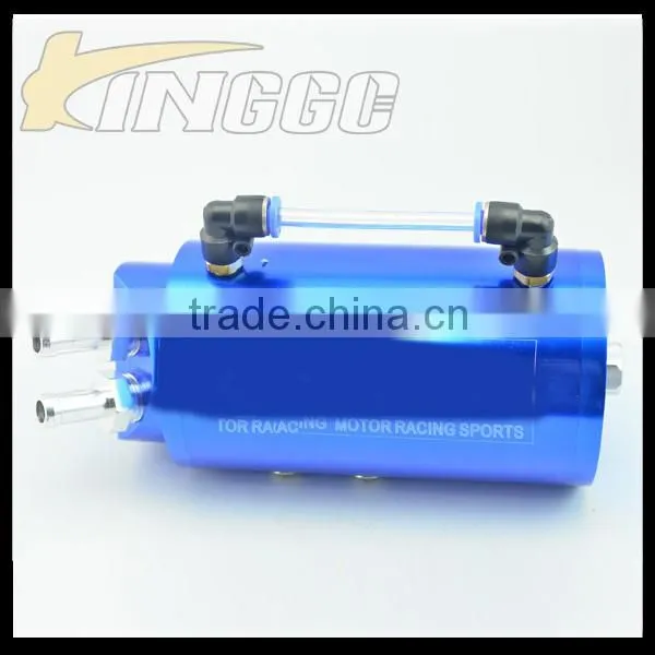 Universal Aluminium Round Oil Catch Tank for racing(9 mm)
