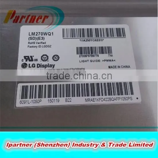 Wholesale 27" LCD for Apple iMac A1419 LCD with Glass LM270WQ1(SD)(F1) LM270WQ1 SDF1 2012 model