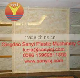 PVC Imitated Marble Wall Panel/HouseDecoration Machine/Production Line