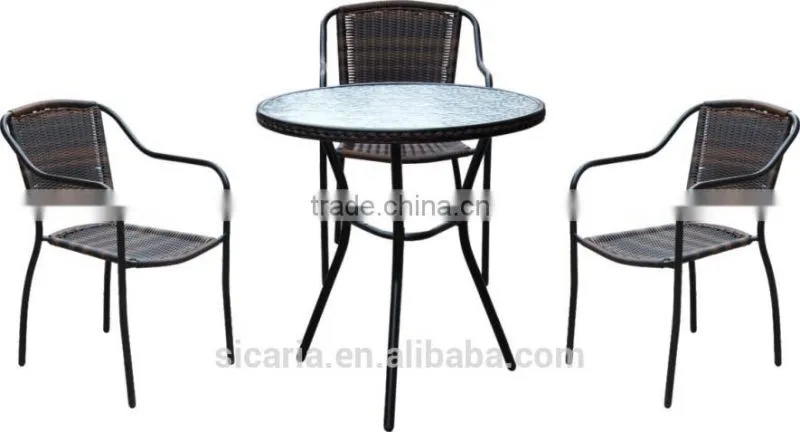 patio garden tea wicker chair