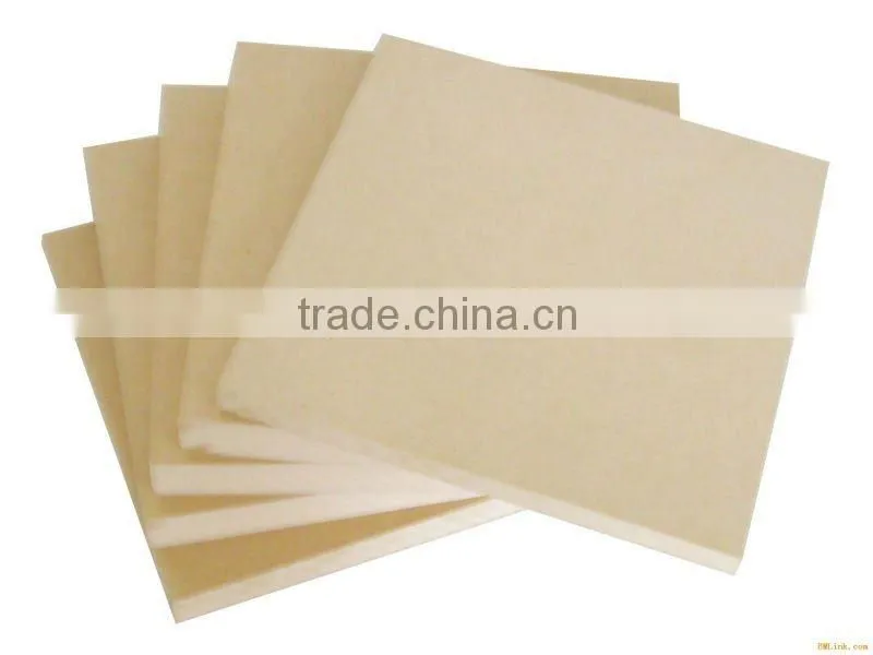 E1 Glue 660-850kg/m3 1220*2440*12mm evergreen plain MDF for furniture
