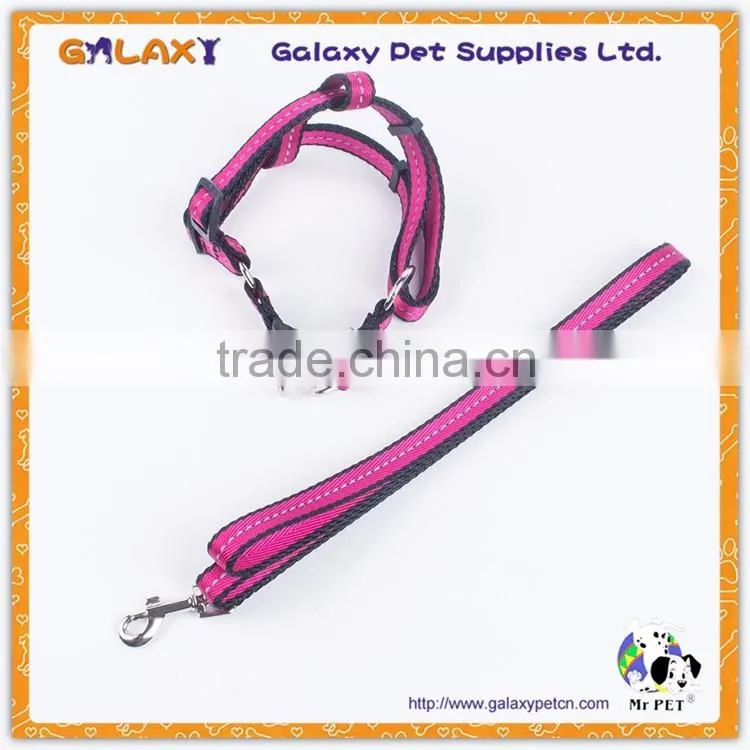 Customized hunting dog collar, wholesale nylon collars and leashes for dogs