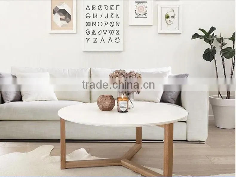 Milan Fashion Simple and Fashion Fabric Solid wood High Quality Feather Sofa