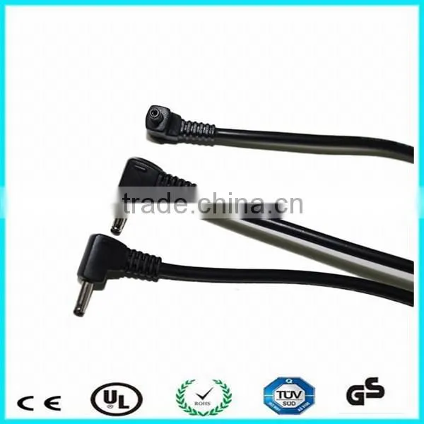 UL 2725 26AWG 0.12sq.m 5.5mm barrel connector cable dc