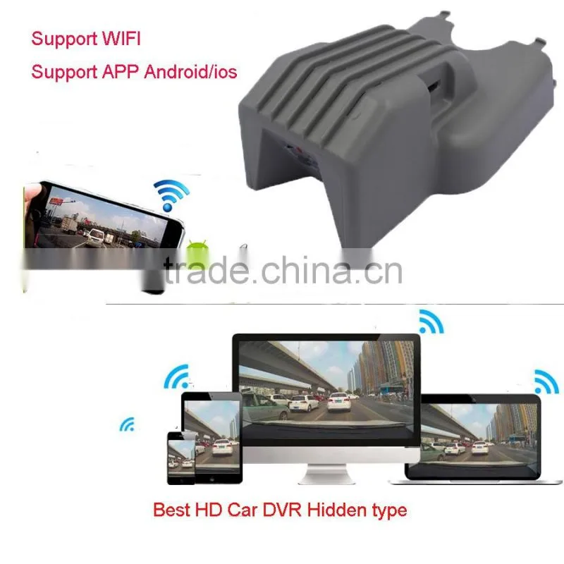 China best car DVR Vehicle Black box full hd 1080p Car camera hd dvr with wifi support APP