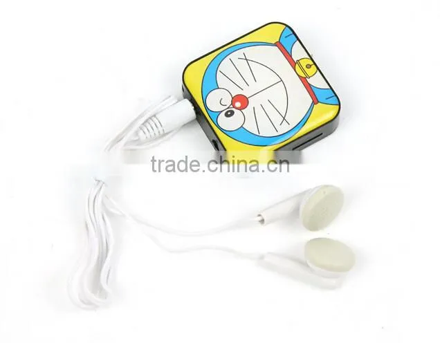 Wholesale square heart shaped mp3 player for lovers