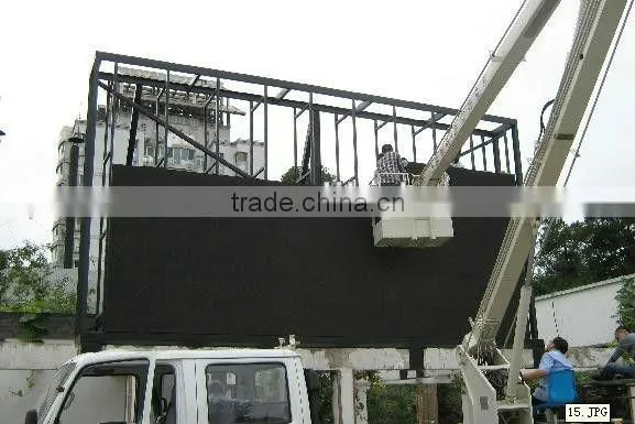 P12 outdoor led wall display/screen, true color outdoor waterproof LED billboard