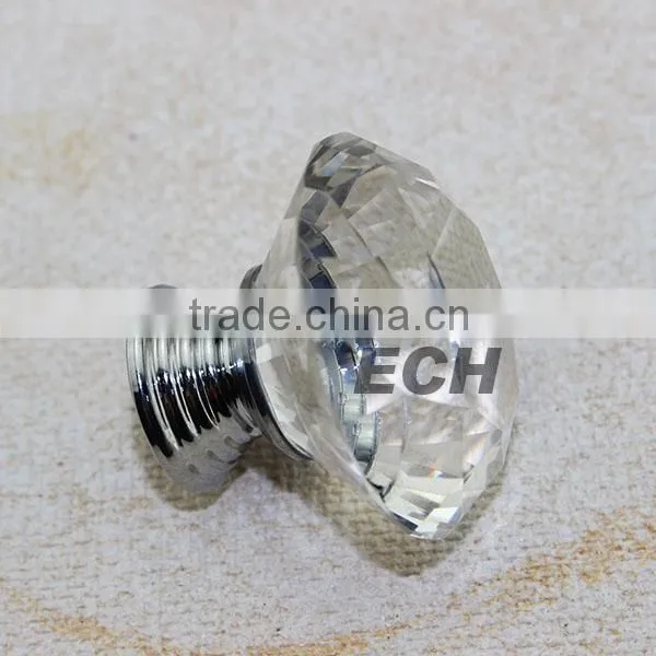 Zinc alloy crystal gear knob