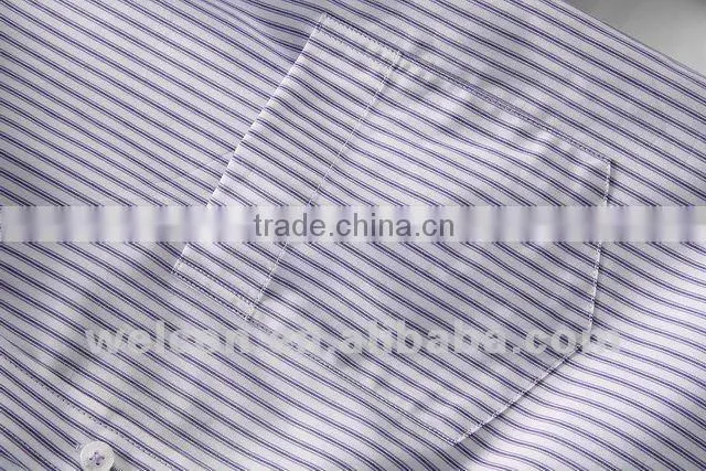 classic long sleeve latest brand design pink stripe slim fit 100% cotton business formal men dress shirt