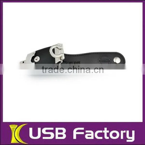 Economic hot sale leather case USB 3.0