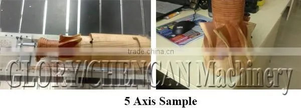 GLORY 5Axis Wood Mold Engraving Machine 5Axis CNC Machine 3D CNC Router with Cheap Price