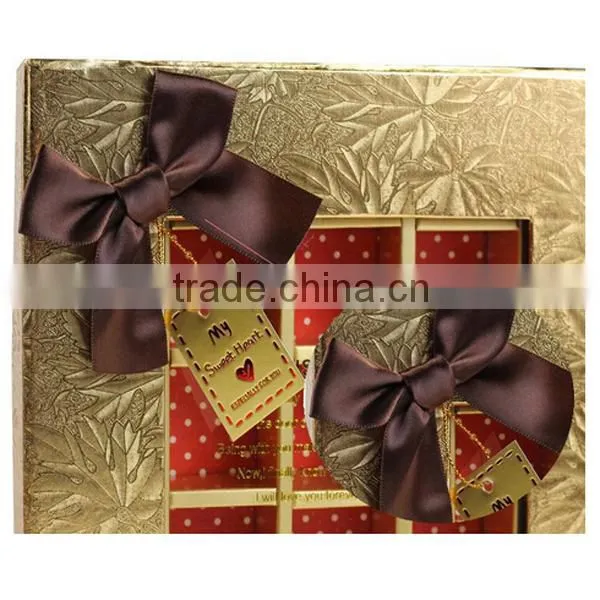 Luxury Window Cover Chocolate Packaging Box