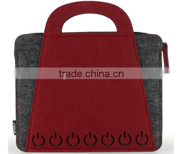 recycled felt tote bag,felt a4 document bag
