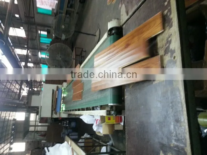 Waterproof Handsraped Afrormosia Solid Wood Flooring