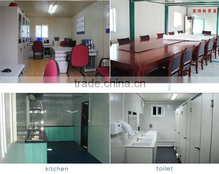 prefab 20ft container house exporting to Vietnam for sale