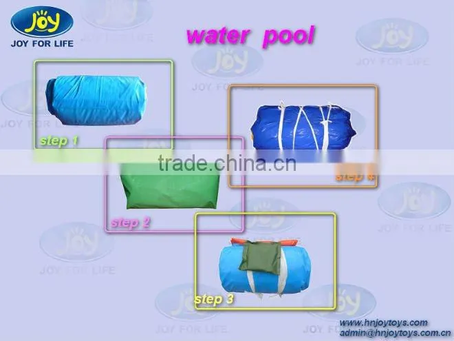 two layer inflatable swimming pool