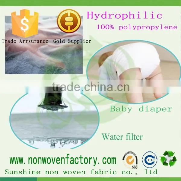 High quality non woven fabric for diaper what are non woven fabrics