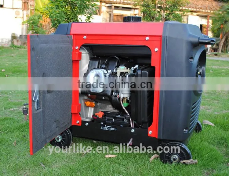 Petrol Pure-Sine 220v Portable Inverter Generator 5.5kva