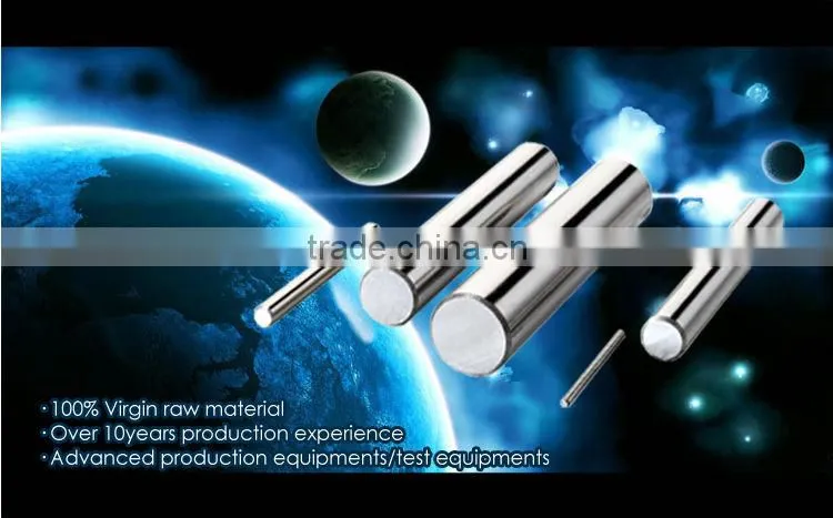 China yl10.2 99.95% pure tungsten rods/bars with high quality