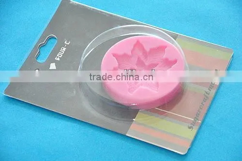 Poinsettia fondant cake design mould,silicone gumpaste art mould,cake model