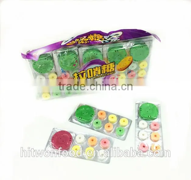 Hitwon whistle candy with toy pressed candy tablet candy