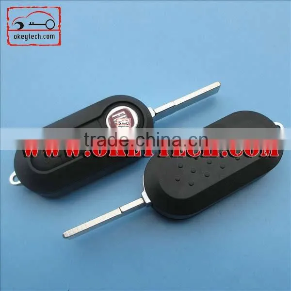 High quality fiat 500 key shell fiat key cover for shell key fiat 500 covers
