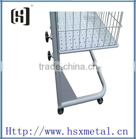 metal exhibition racks/ toy shop display stand / merchandise display floor stand HSX-S247