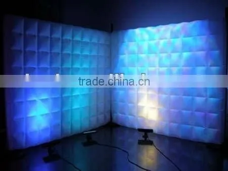 Clear Inflatable Straight Air Wall For Decorations