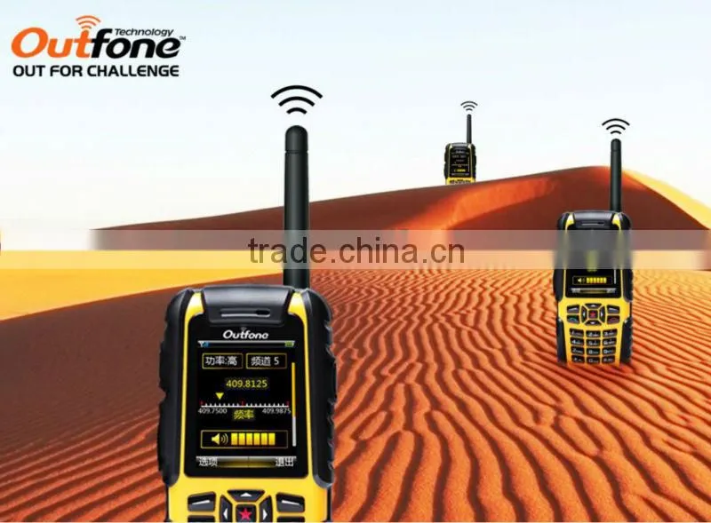 Rugged 2 Way Radio Mobile Phone