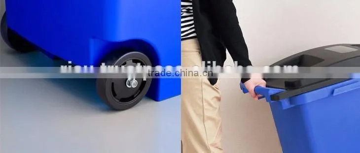 High quality and Easy to use outdoor trash can with multiple functions made in Japan