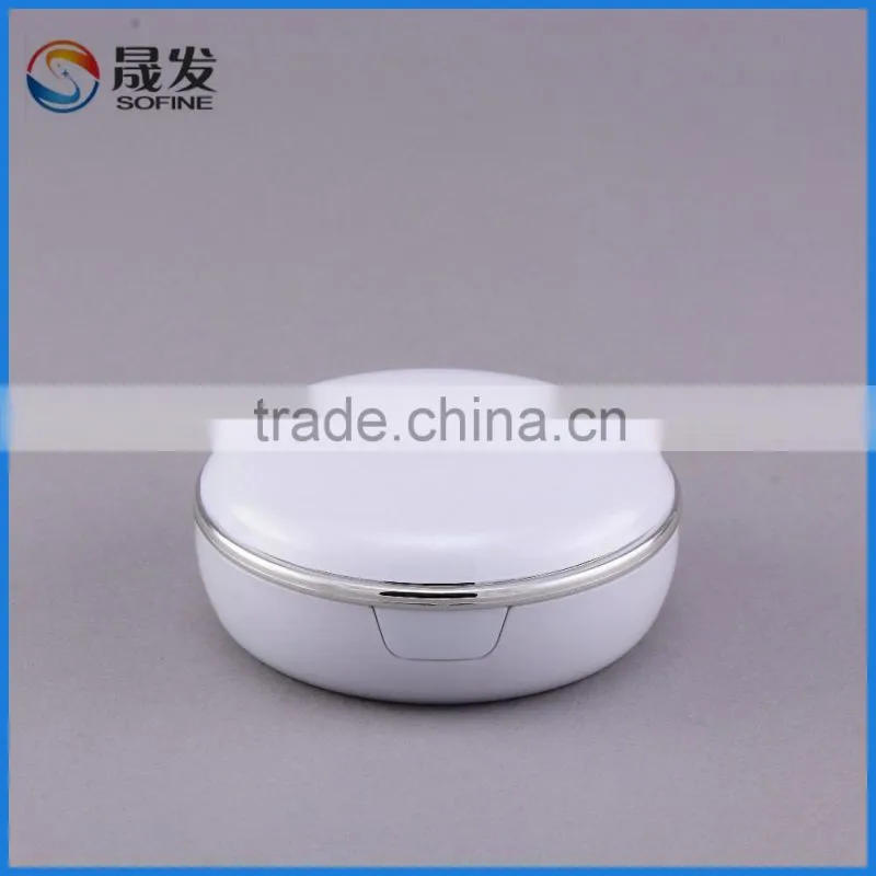 BB/CC cushion White empty compact powder packing case