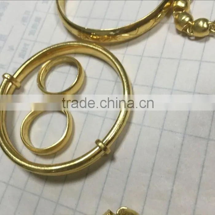 Jewelry plating processing and surface treatment