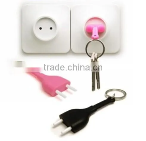 Wall mount key holder / plastic key rack / wall mount keychain