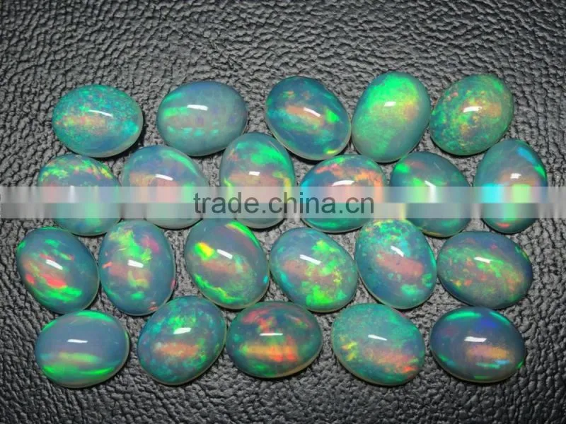 NAtural Ethiopian opal cabochon 9x7
