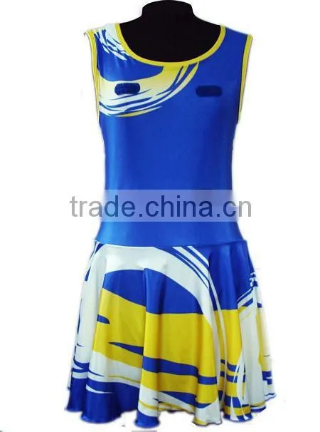 100% polyster cheap sublimation tennis dress