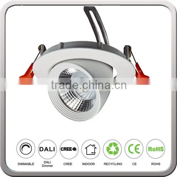 6inch adjustable gimbal LED downlight