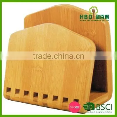 Top grade adjustable bamboo napkin holder wholesale
