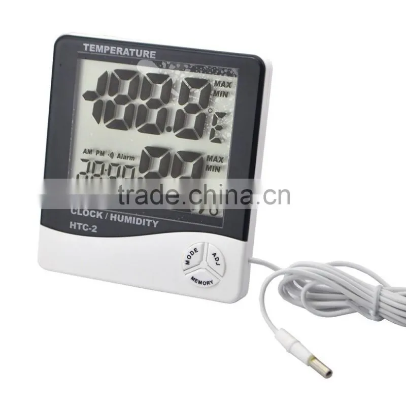 Hottest Digtal Thermometer Hygrometer HTC-2