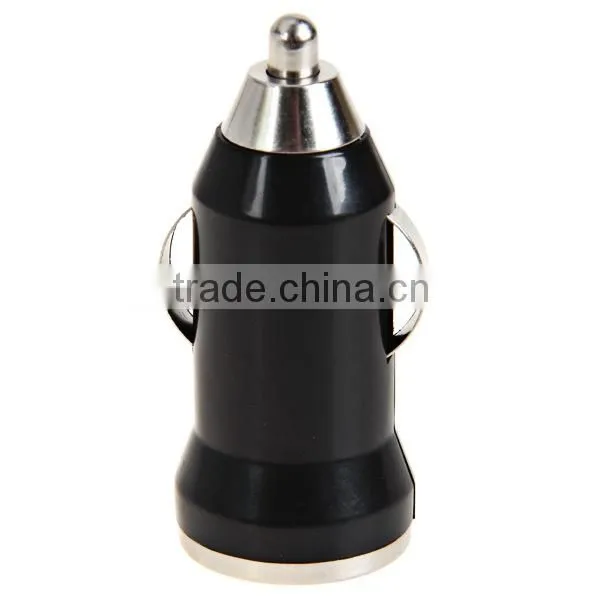5V Auto Mini Bullet-shape Design Single USB Port Car Charger adapter