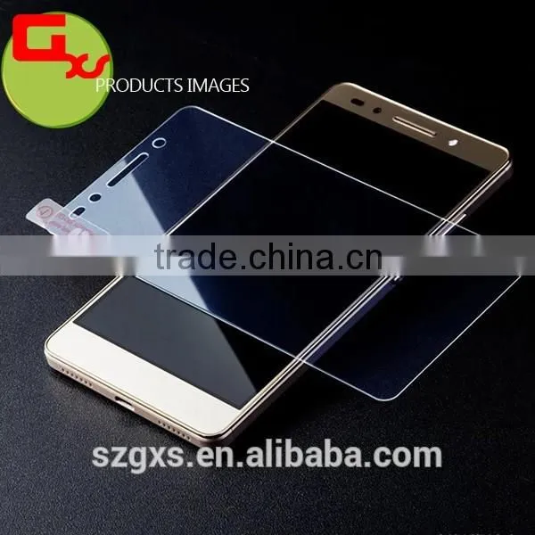 Wholesale phone accessories for honor7 high transparency tempered glass screen protector for Huawei