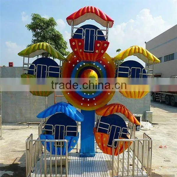 Colorful theme park ferris wheel rides children's amusement park equipment