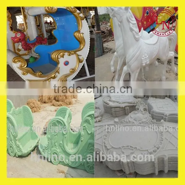 Christmas Mini Cute Musical Carnival Rides Merry Go Round for Kids