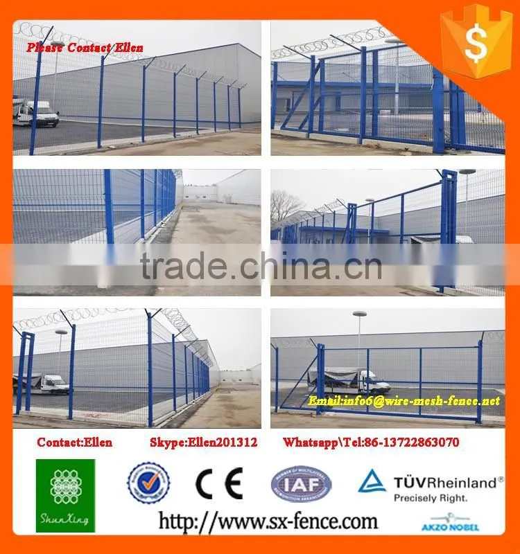 PVC Coated Wire Mesh Fence Manufacturer for Brazil market