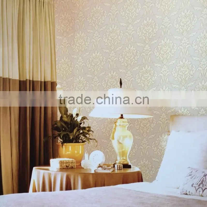 Korea modern flower pvc wallpaper